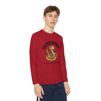Rattlesnakes Youth Long Sleeve Competitor Tee