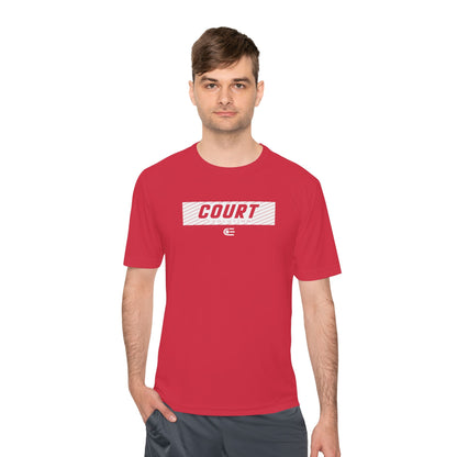 Court Evolution Sideline Moisture Wicking Tee