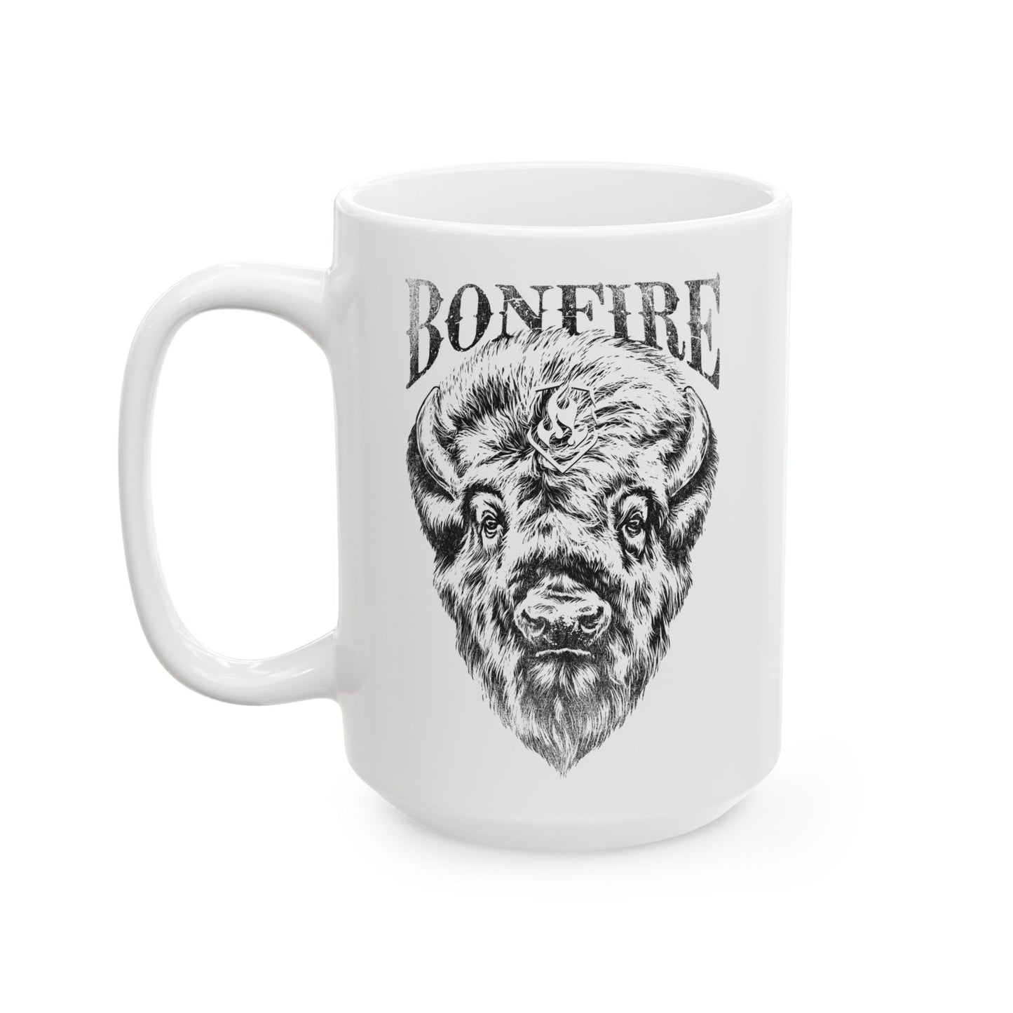 Bonfire Bison Mug