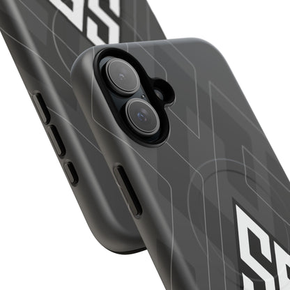 Salt Flats Charcoal Tough Magnetic Phone Case
