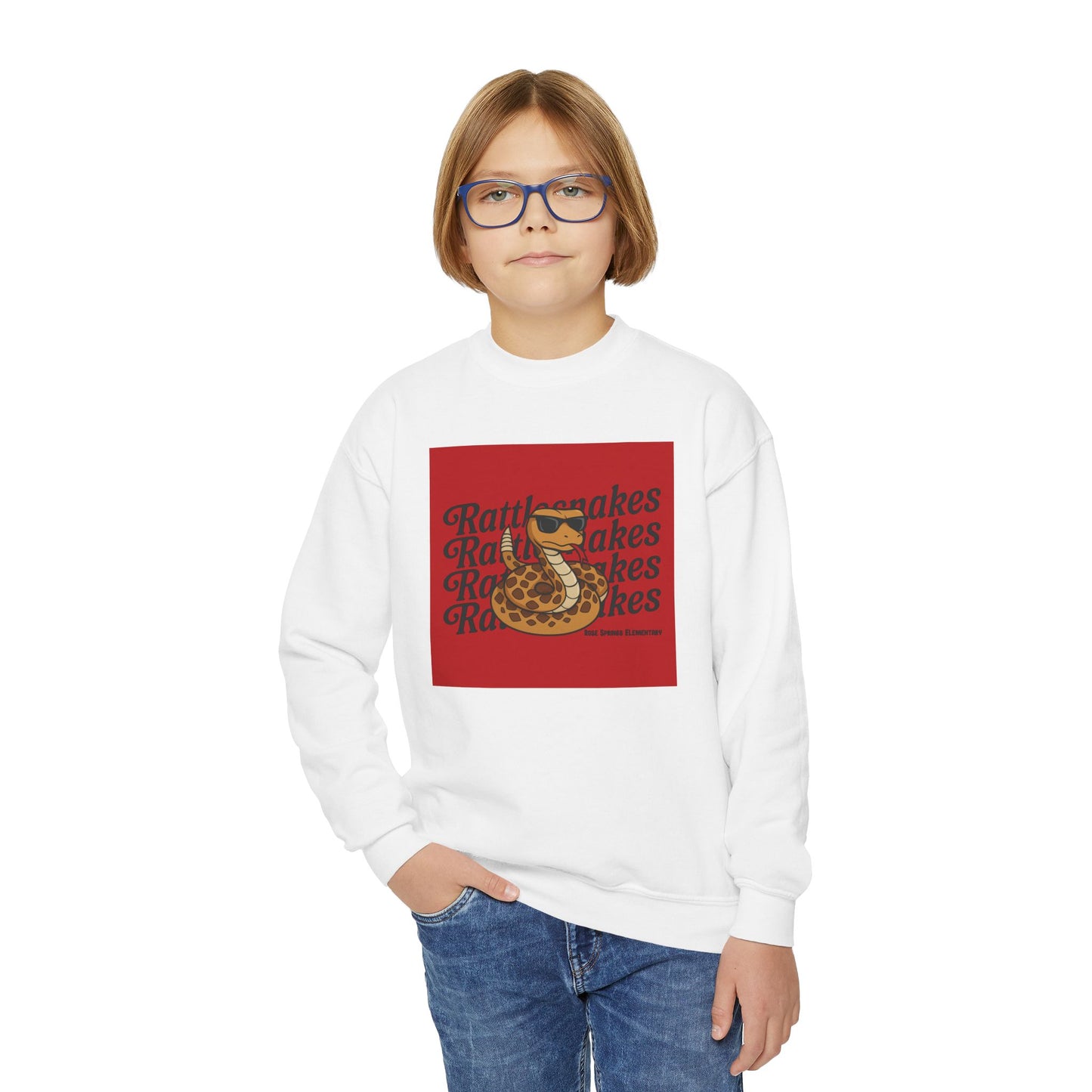 RattleSnakes Youth Crewneck Sweatshirt
