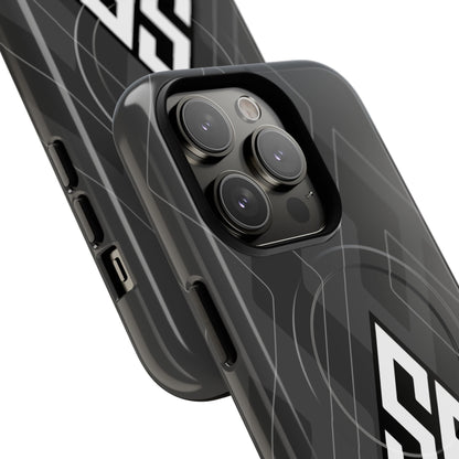 Salt Flats Charcoal Tough Magnetic Phone Case