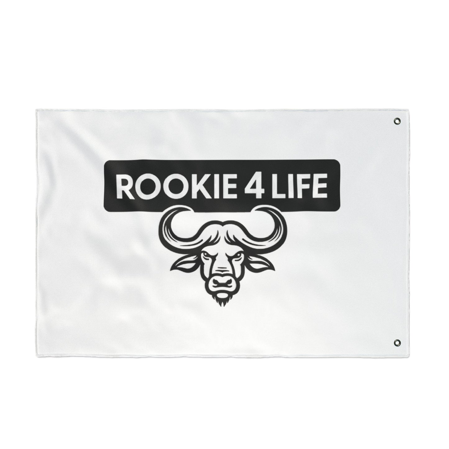 Rookie 4 Life Double Sided Flag