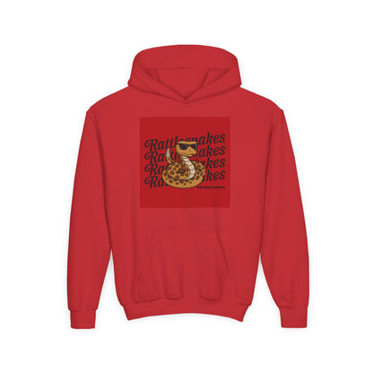 Rattlesnakes Youth Heavy Blend Hooded Sweatshirt