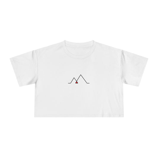 Women's Elevated Mtn Crop Tee
