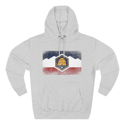 Beehive Statement Flag Hoodie