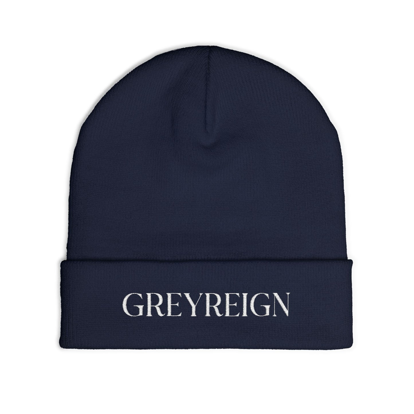 Grey Reign Knit Beanie