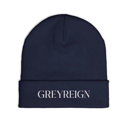 Grey Reign Knit Beanie