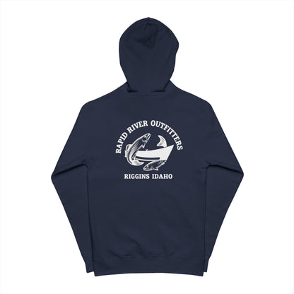 Rapid River Unisex Fleece Zip Up Hoodie