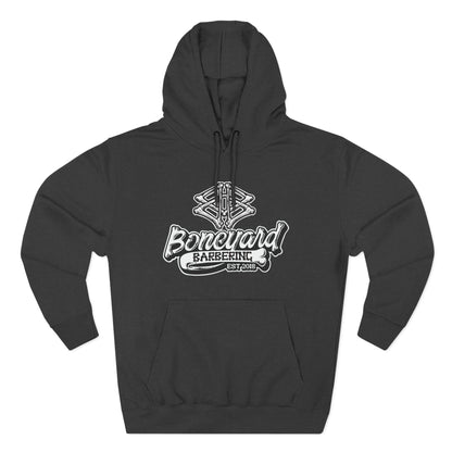 Boneyard Barbering Logo Hoodie