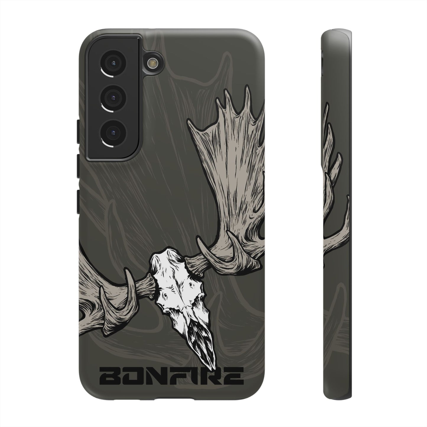 Moose Skull Tough Phone Case