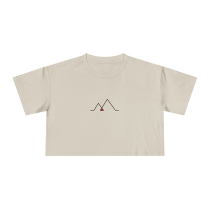 Women's Elevated Mtn Crop Tee