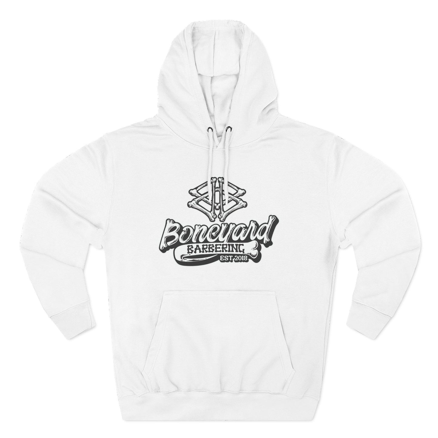 Boneyard Barbering Logo Hoodie