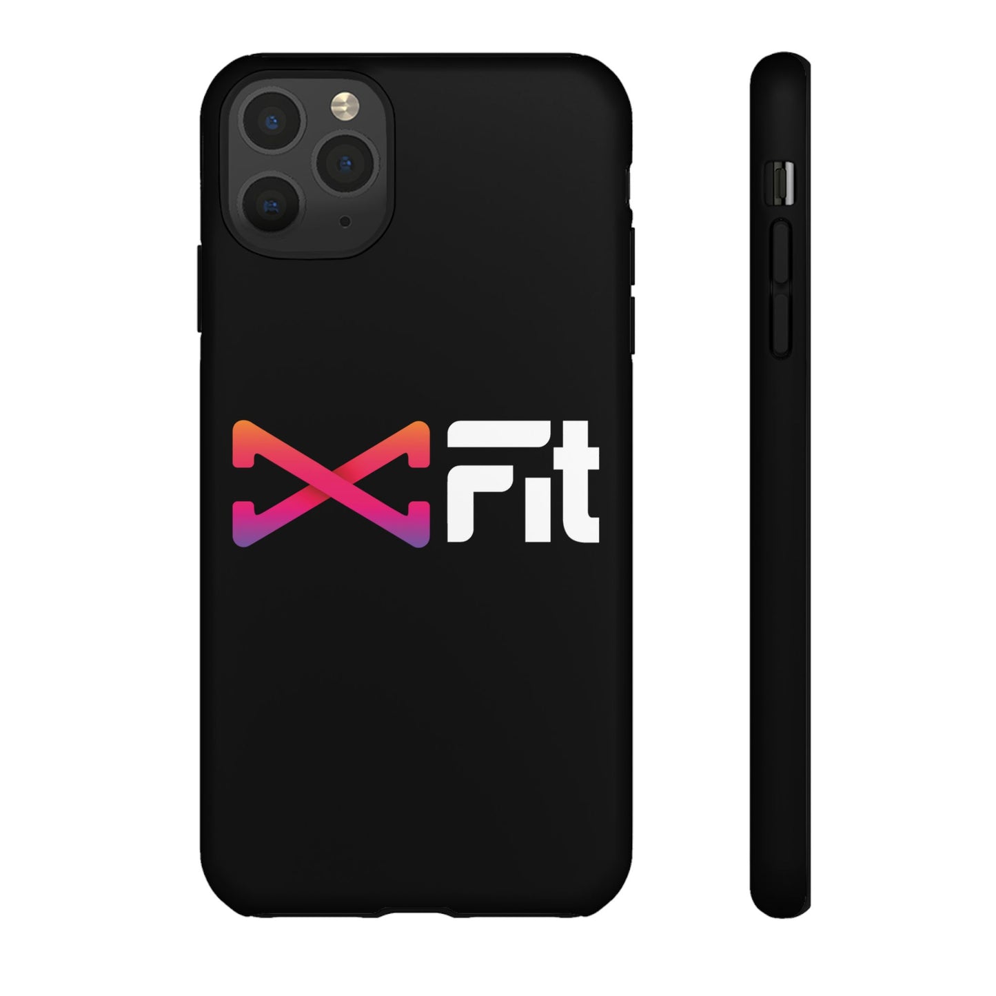 XFit (Black) Tough Phone Case