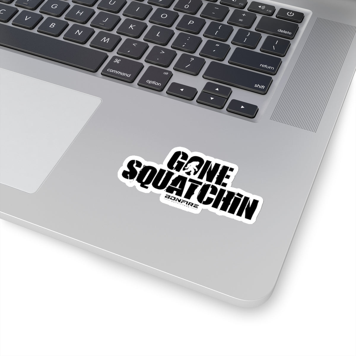 Gone Squatchin (Black) Sticker