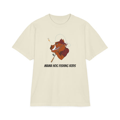 Mama Hog Logo Drop-Shoulder T-Shirt