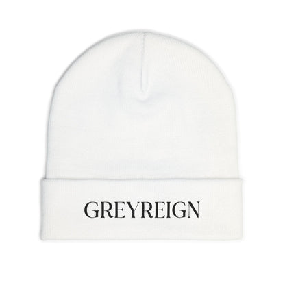 Grey Reign Knit Beanie