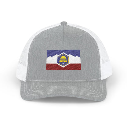Beehive Statement Flag Snapback Cap