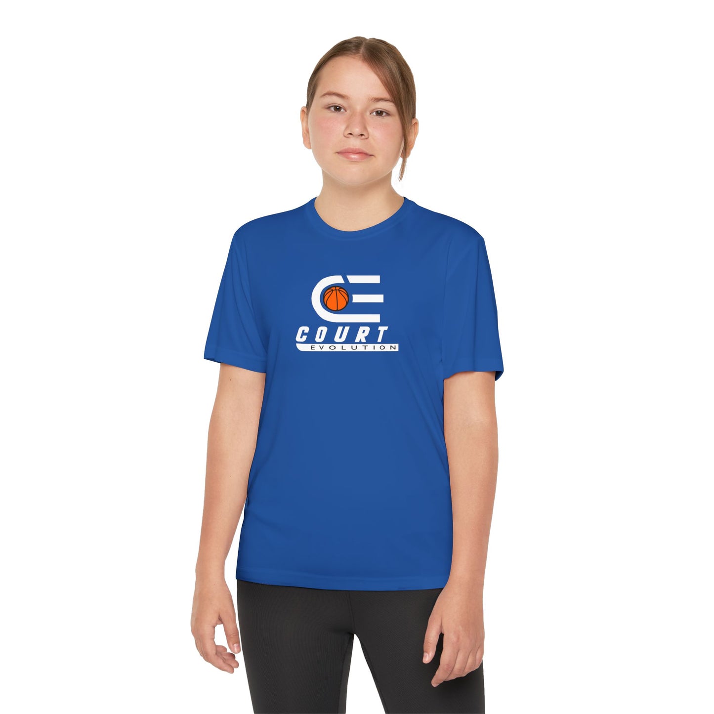 Court Evolution Youth Logo Tee