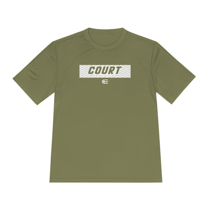 Court Evolution Sideline Moisture Wicking Tee