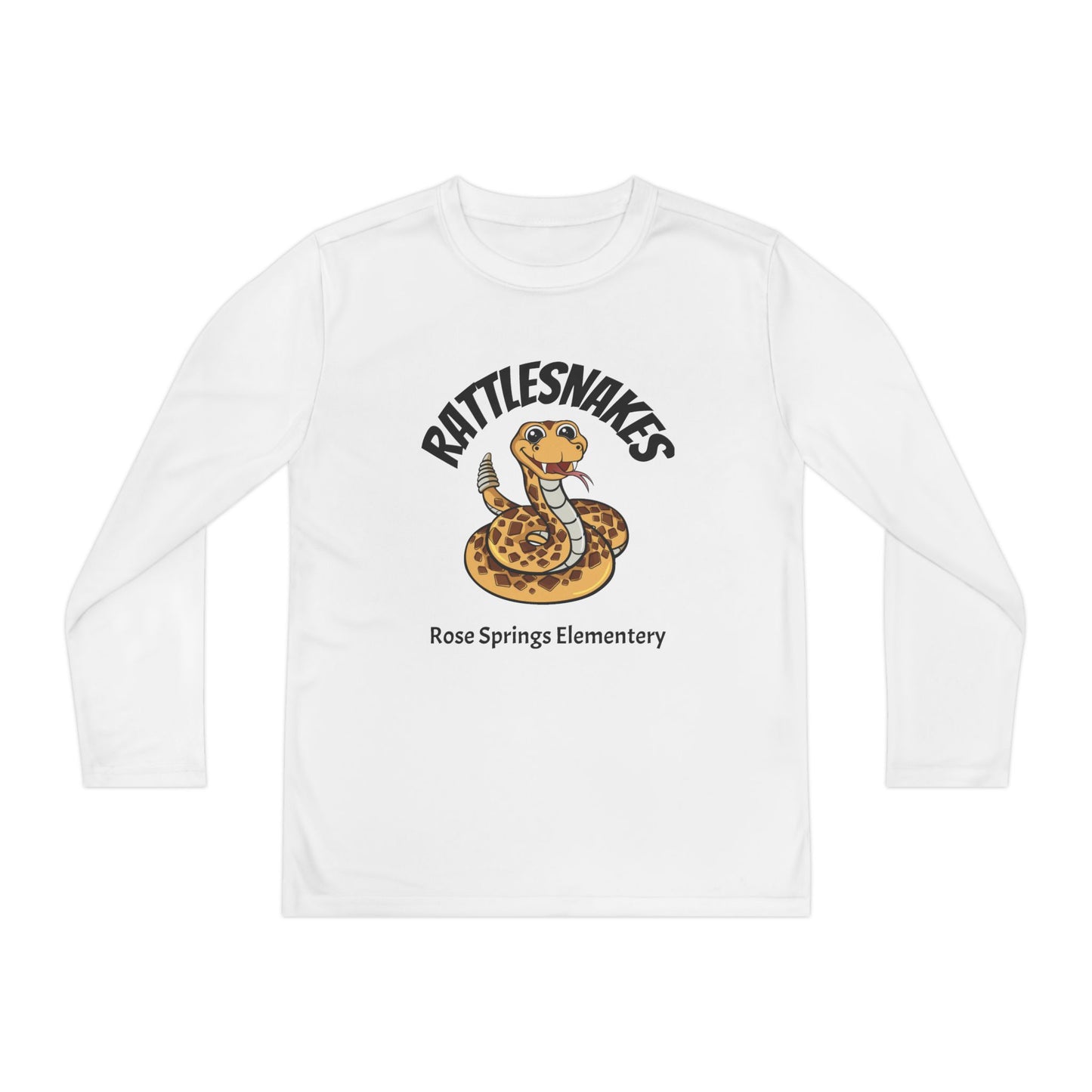Rattlesnakes Youth Long Sleeve Competitor Tee