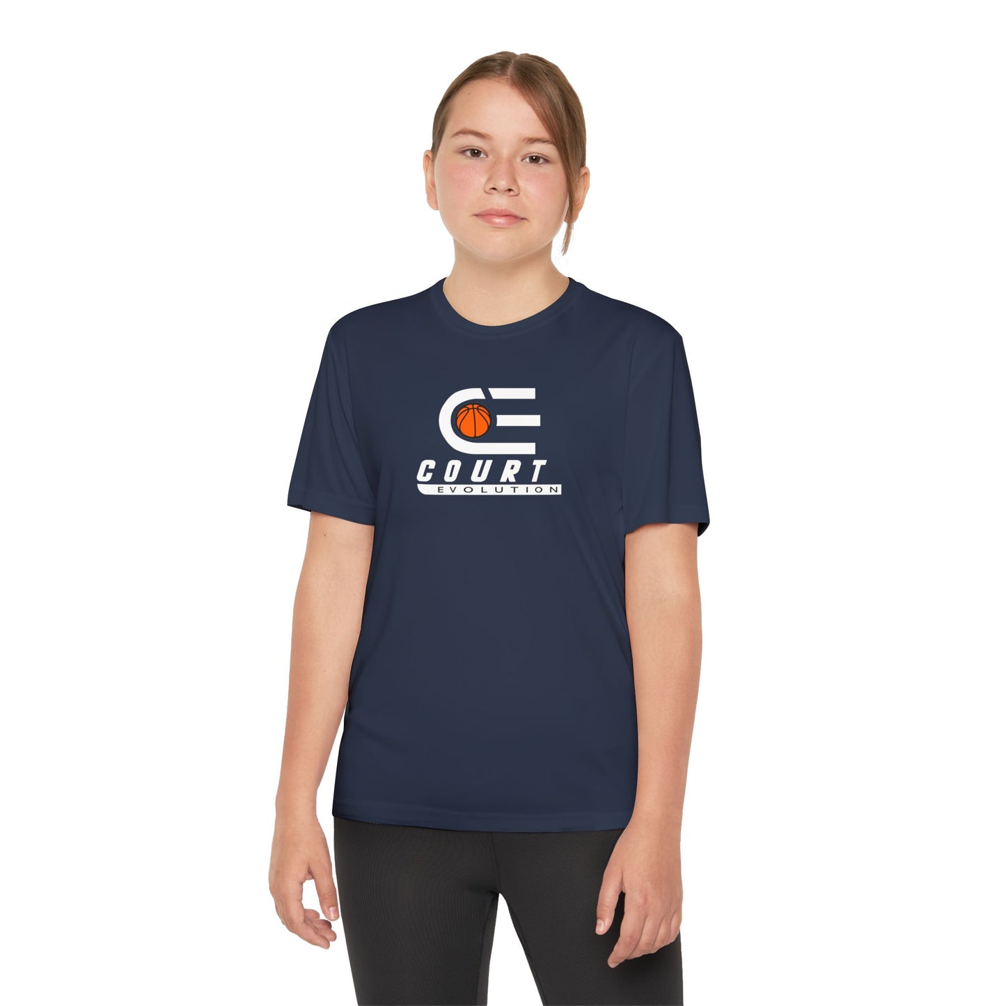 Court Evolution Youth Logo Tee
