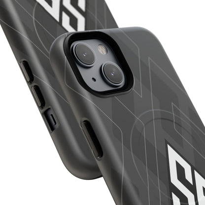 Salt Flats Charcoal Tough Magnetic Phone Case