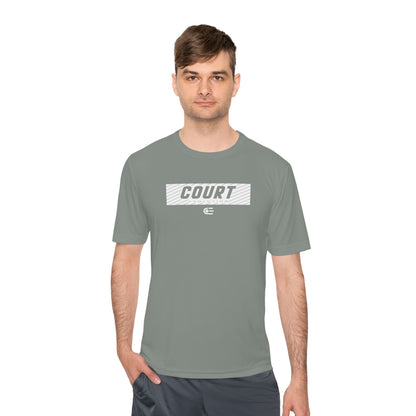 Court Evolution Sideline Moisture Wicking Tee