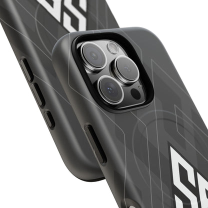 Salt Flats Charcoal Tough Magnetic Phone Case