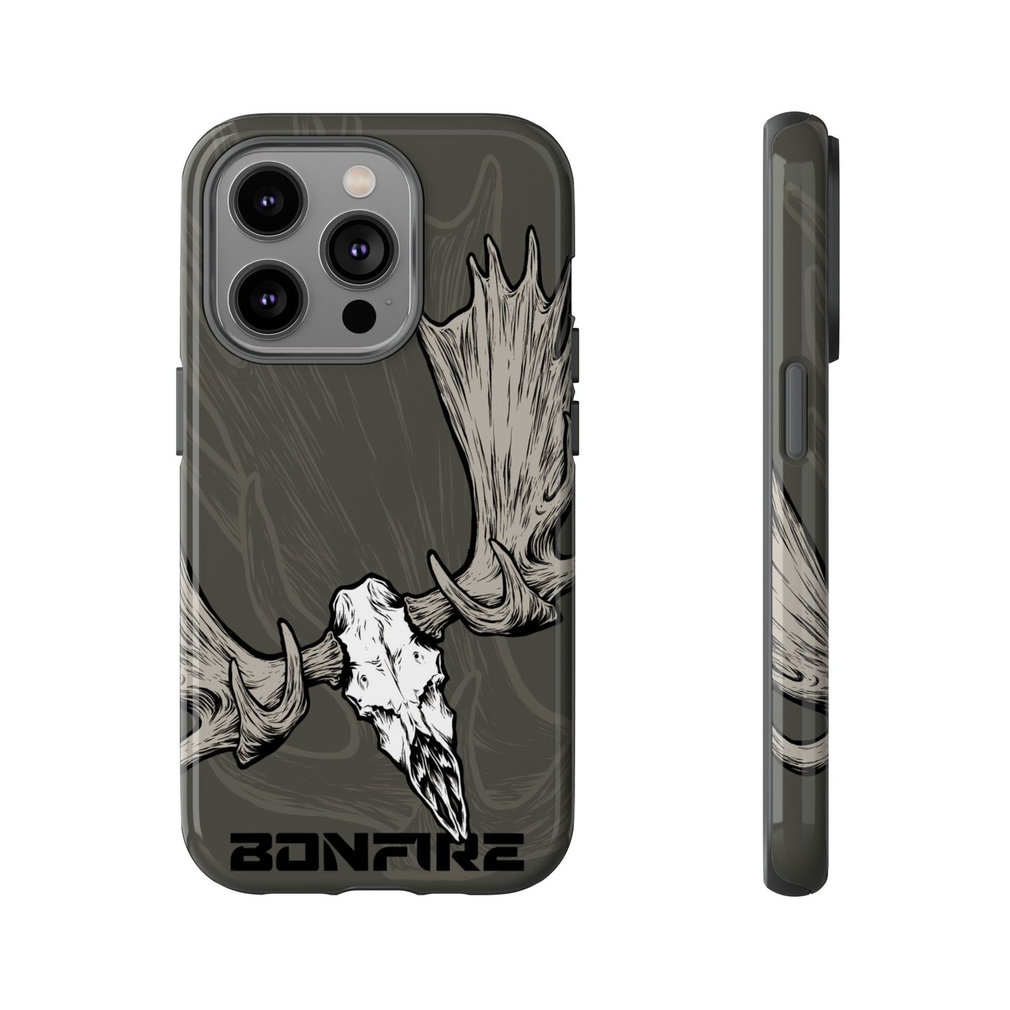 Moose Skull Tough Phone Case