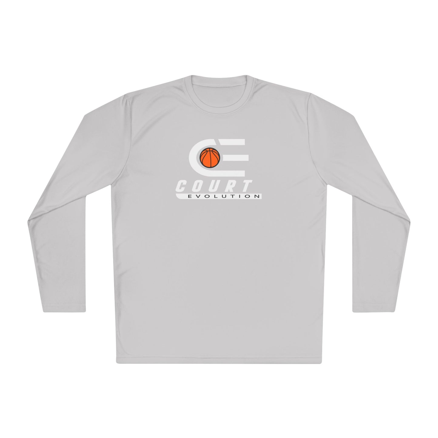 Court Evolution Logo Moisture-wicking LS Tee