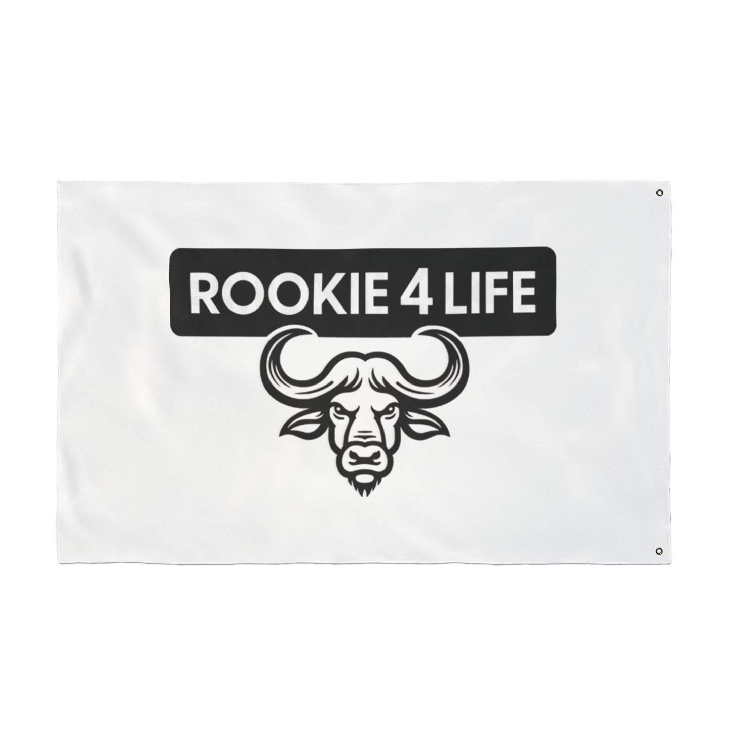 Rookie 4 Life Double Sided Flag
