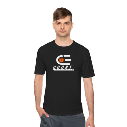 Court Evolution Logo Moisture Wicking Tee