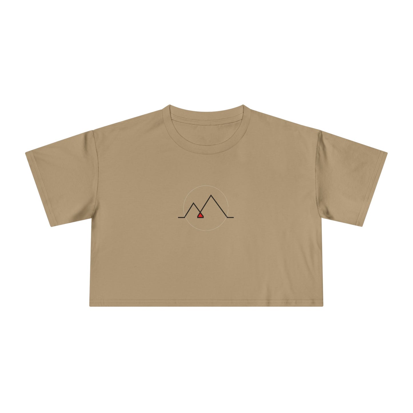 Women's Elevated Mtn Crop Tee