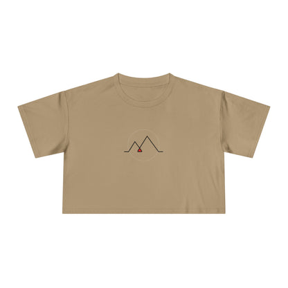 Women's Elevated Mtn Crop Tee