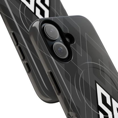 Salt Flats Charcoal Tough Magnetic Phone Case