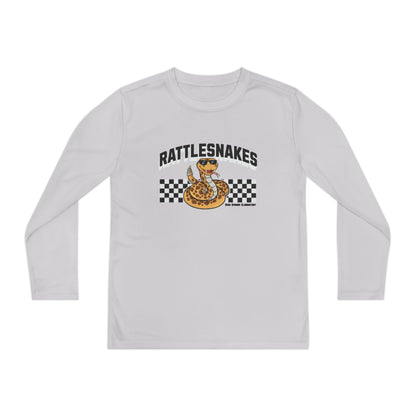 Rattlesnakes Youth Long Sleeve Competitor Tee
