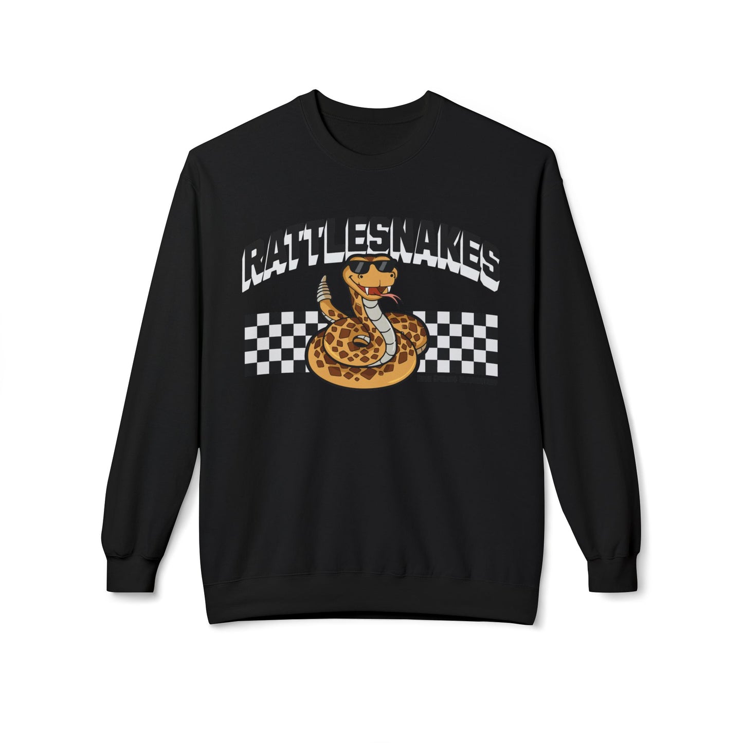 RattleSnakes Unisex Midweight Softstyle Fleece Crewneck Sweatshirt