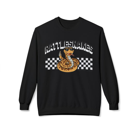 RattleSnakes Unisex Midweight Softstyle Fleece Crewneck Sweatshirt
