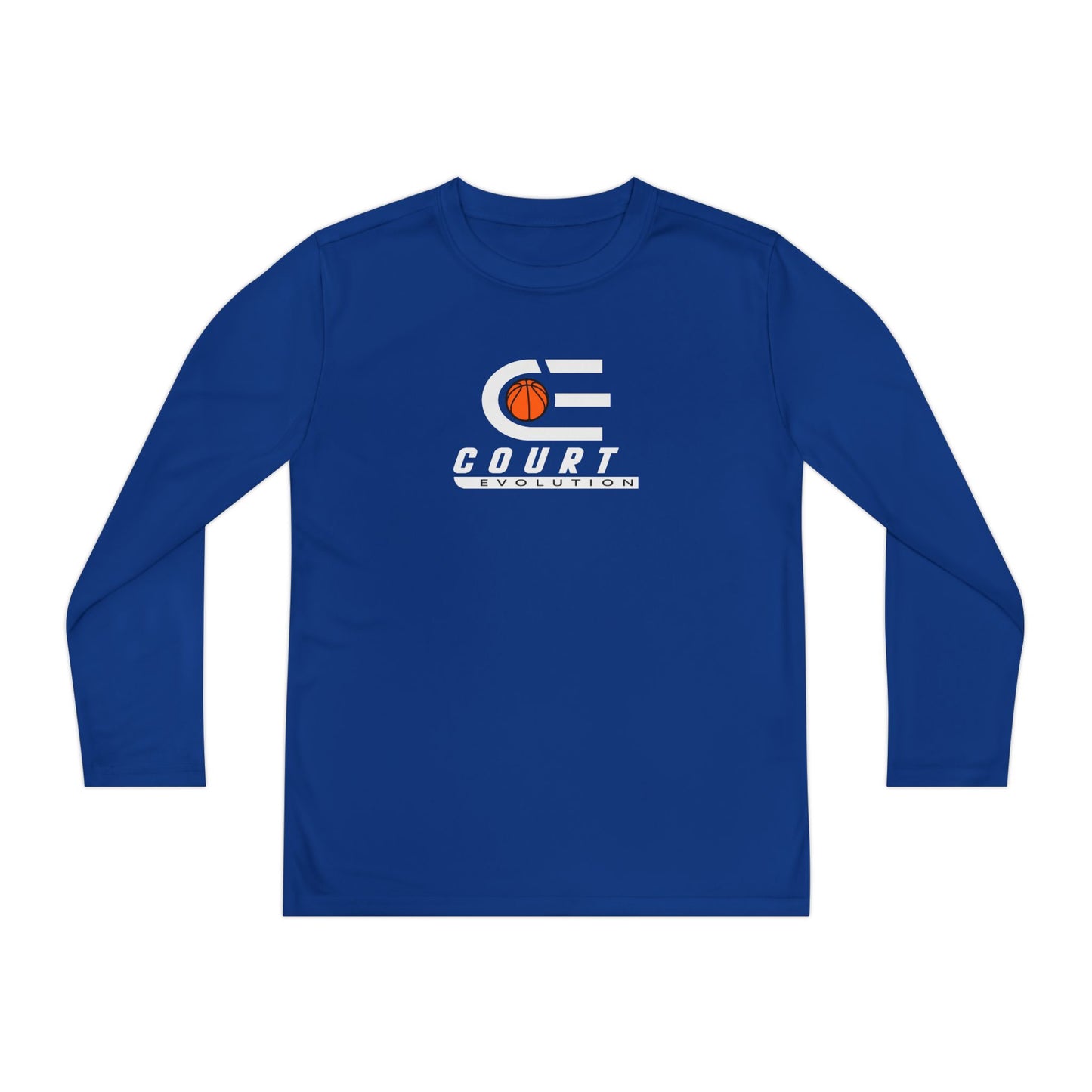 Court Evolution Youth LS Logo Tee