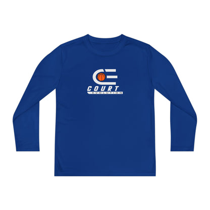 Court Evolution Youth LS Logo Tee