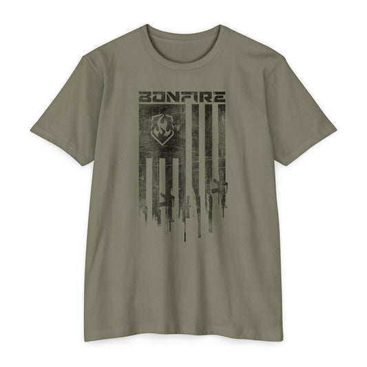 Bonfire 2A Flag Tee