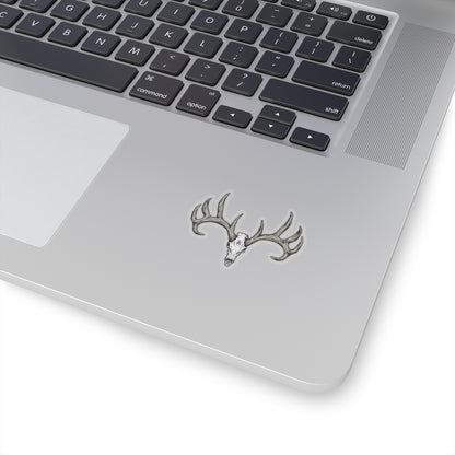 Whitetail Skull Sticker