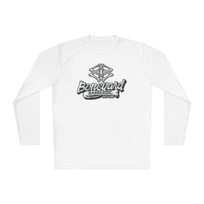 Boneyard Barbering Sport-Tek LS Logo Tee