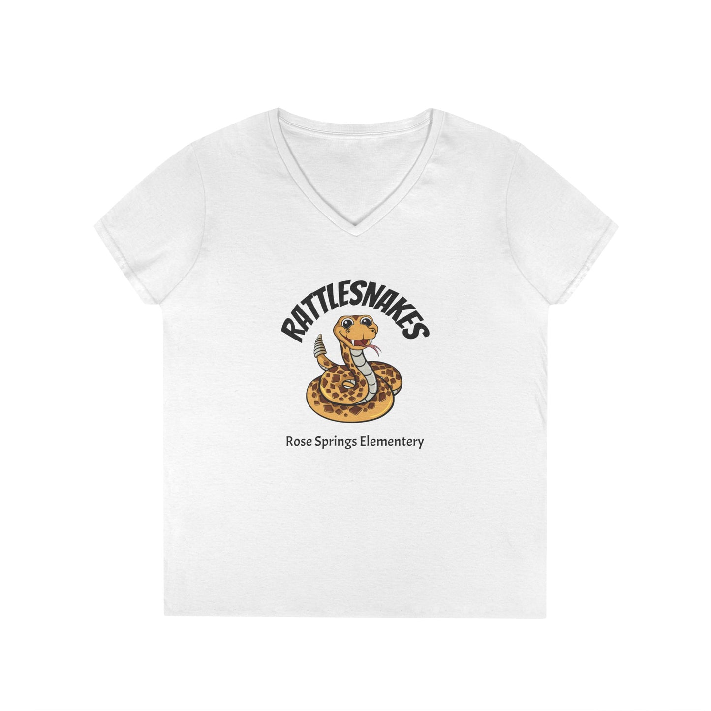 Rattlesnakes Ladies' V-Neck T-Shirt