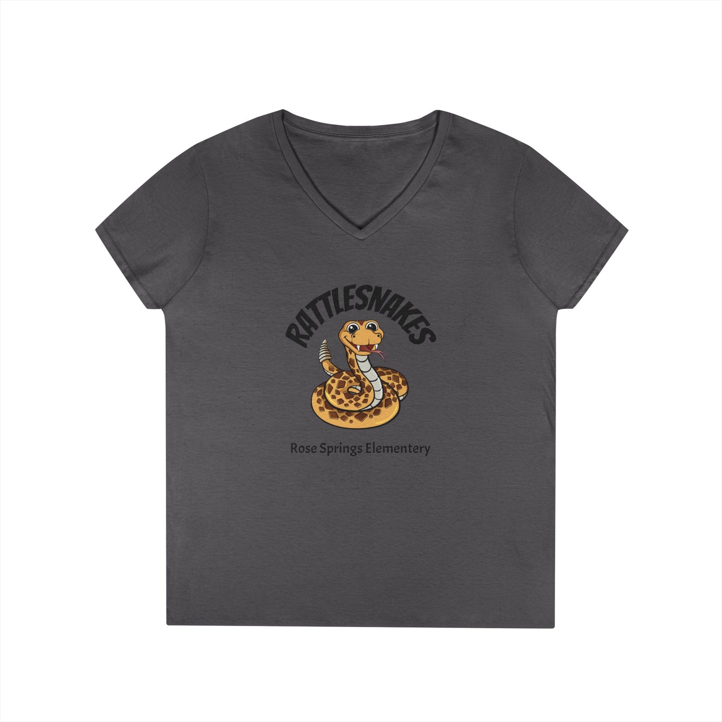 Rattlesnakes Ladies' V-Neck T-Shirt