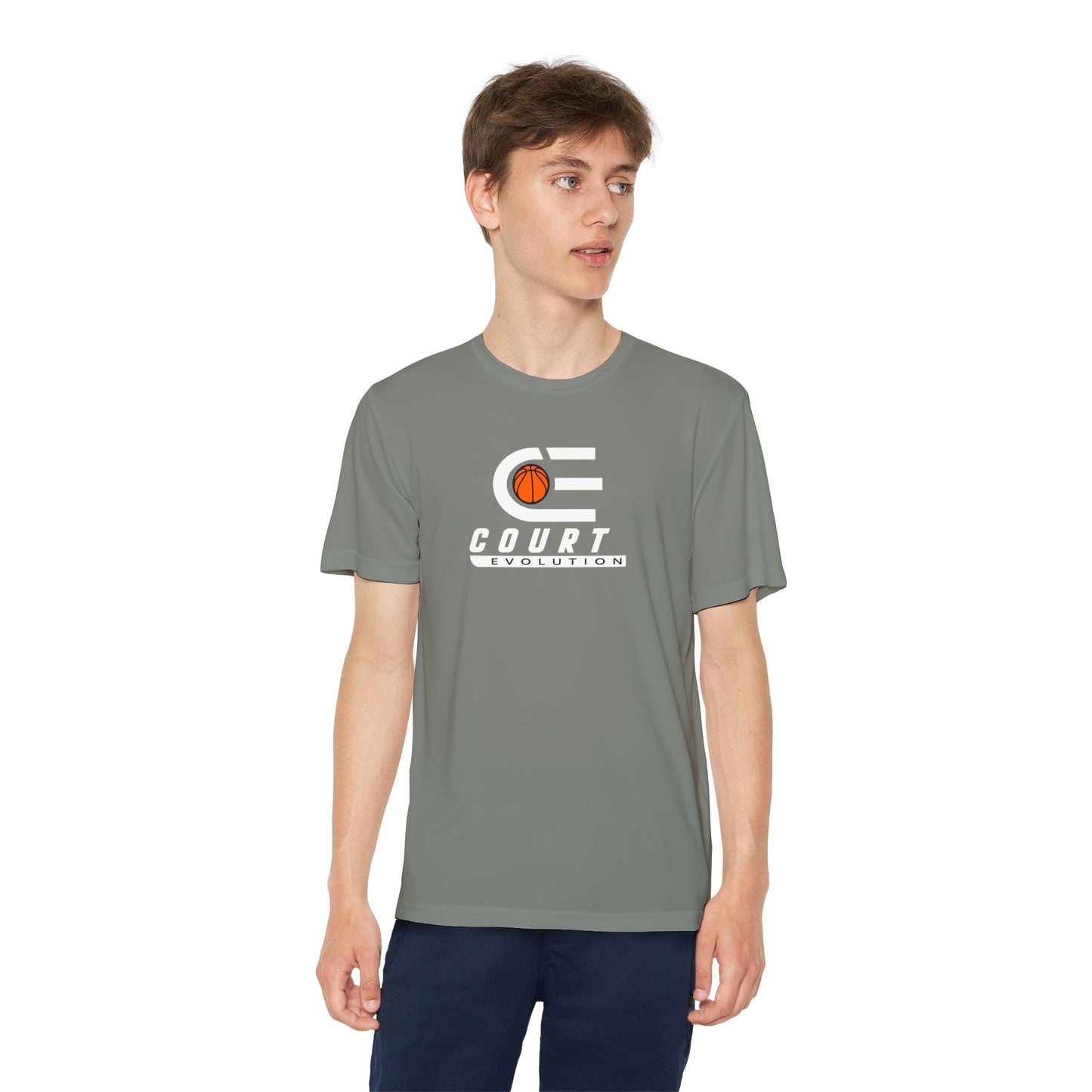 Court Evolution Youth Logo Tee