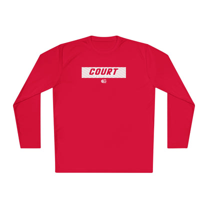 Court Evolution Sideline Moisture-wicking LS Tee