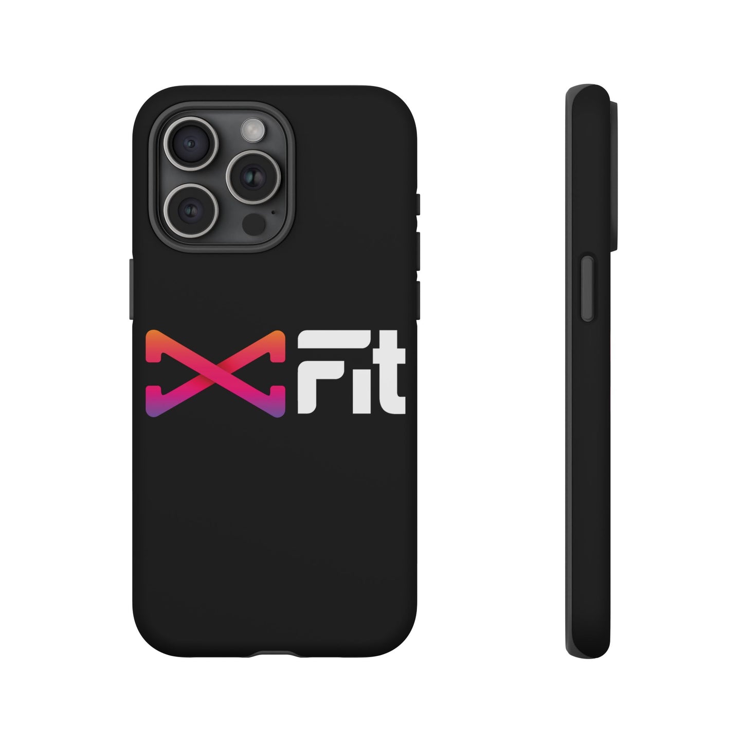 XFit (Black) Tough Phone Case