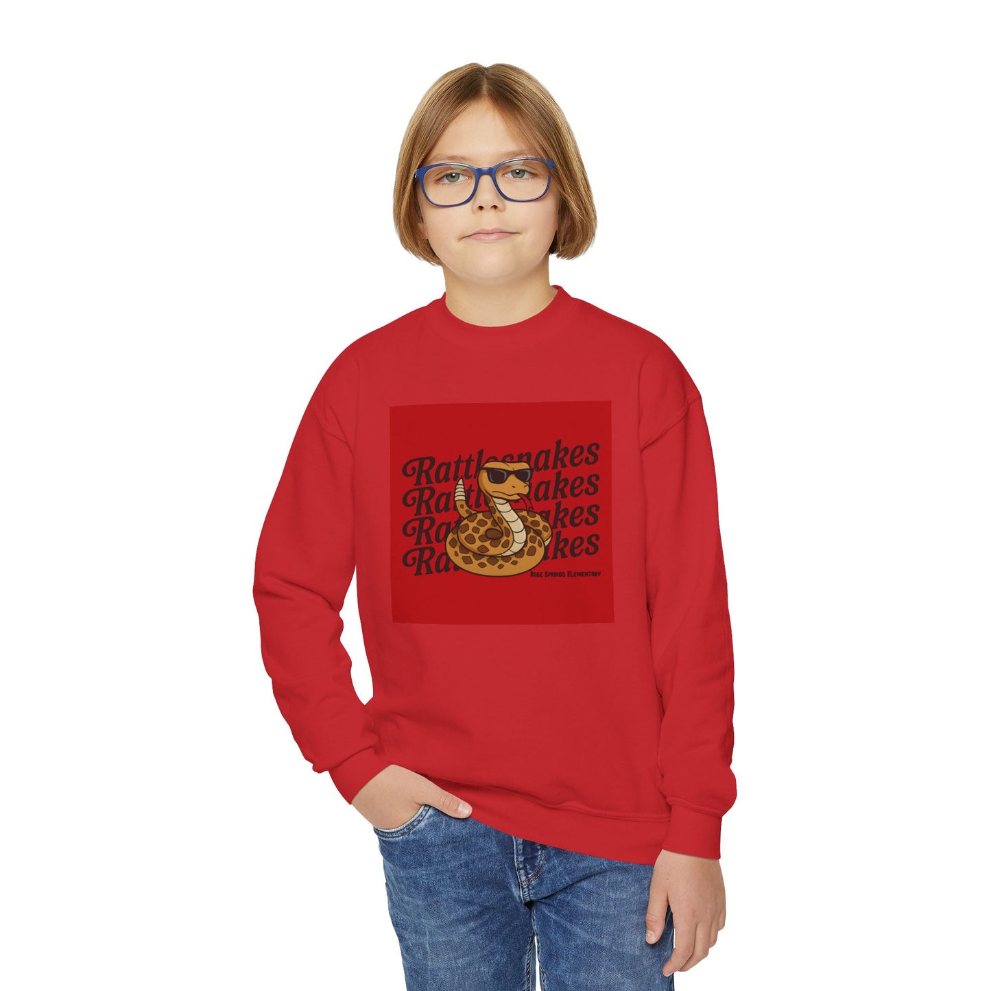 RattleSnakes Youth Crewneck Sweatshirt